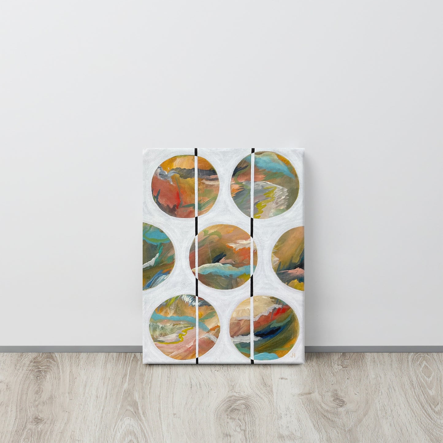 "Hold On" print on canvas series 3 of 3