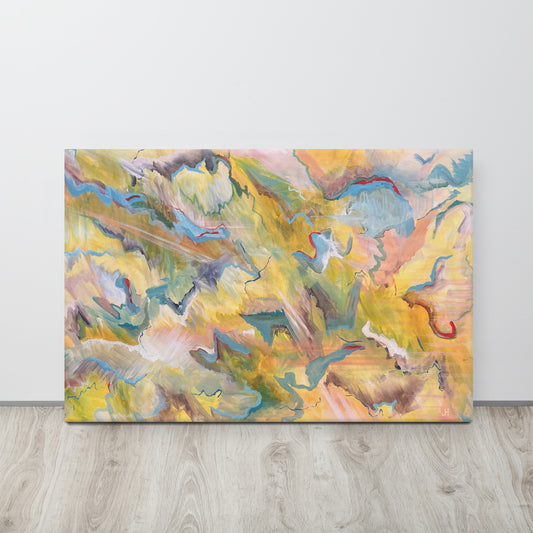 "Summer Storm" print on canvas