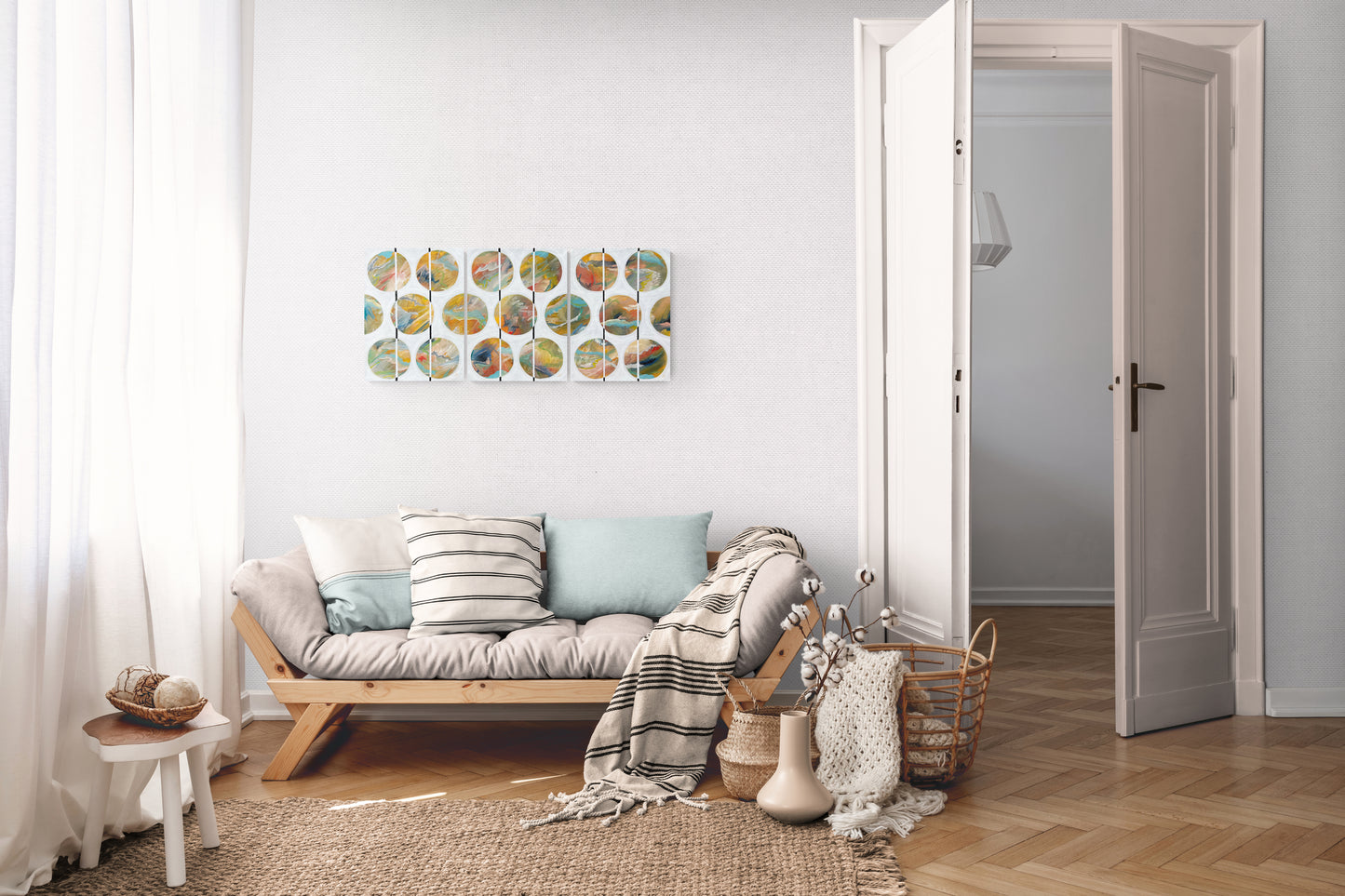 "Hold On" print on canvas series 1 of 3